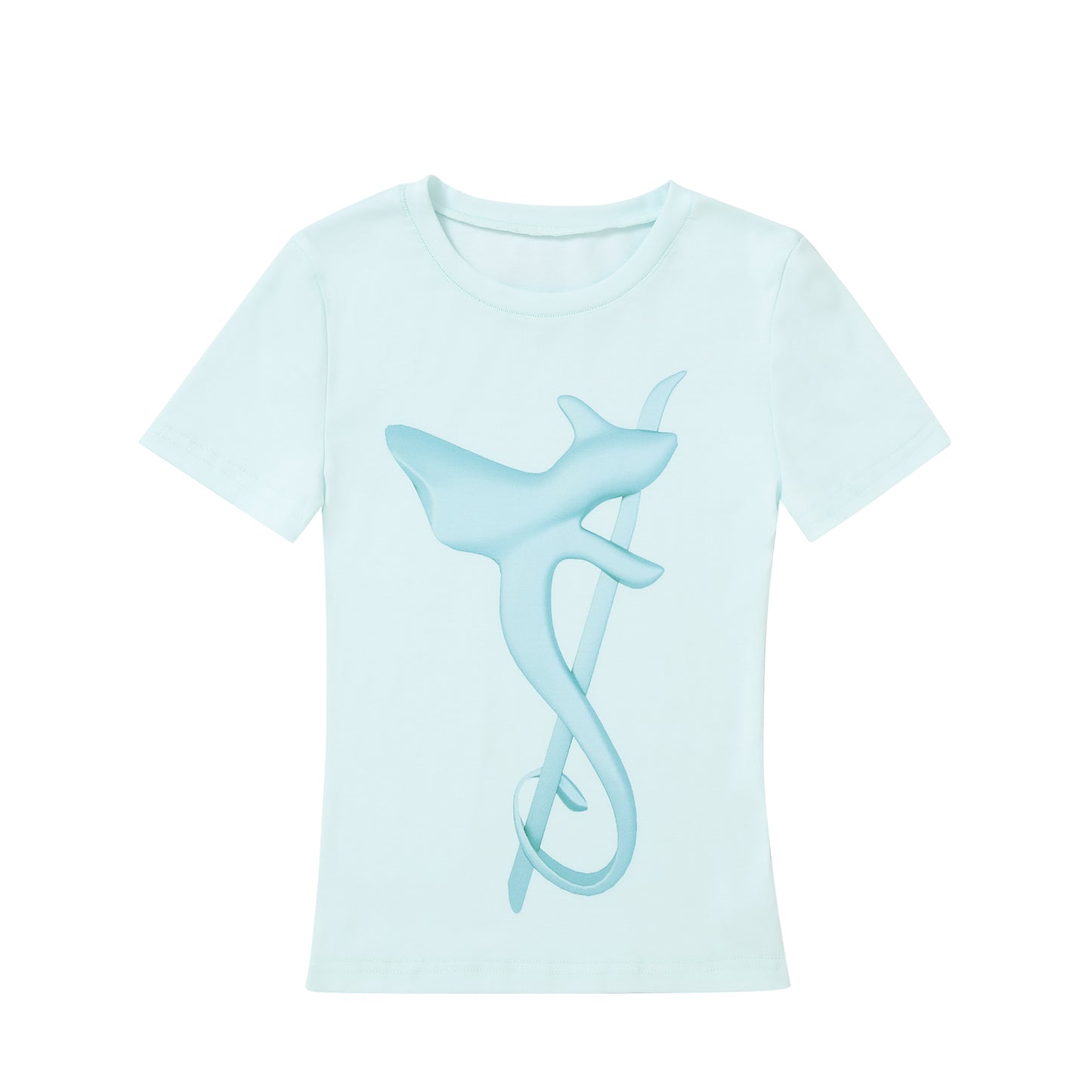 Slash Logo T-shirt Blue