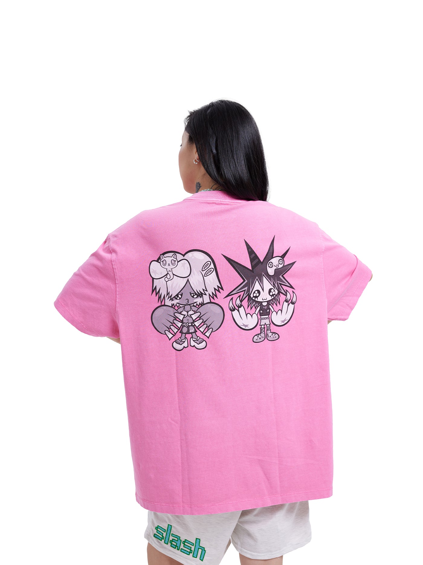 Slash*Piopio T-shirt Pink